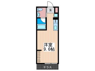 丹那コーポラスⅠの物件間取画像